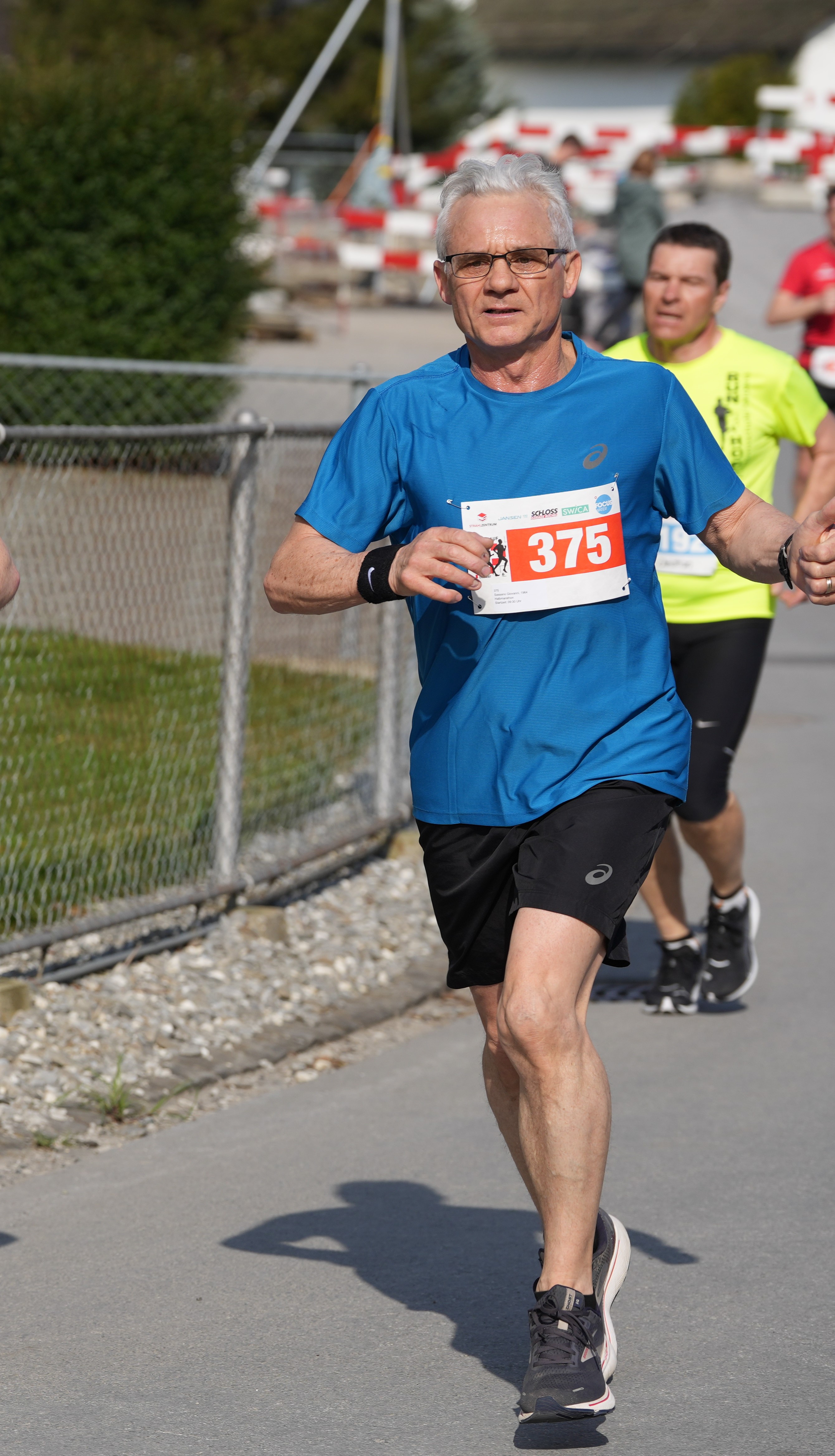 Giovanni unterwegs zu einer neuen Streckenbestzeit